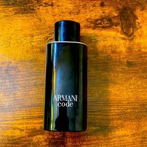 Refillable Bottle of Armani Code